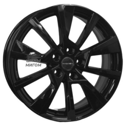 Диски Khomen Wheels 7x18/5x114.3 ET40 D66.5 KHW1802 (Haval H6) Black
