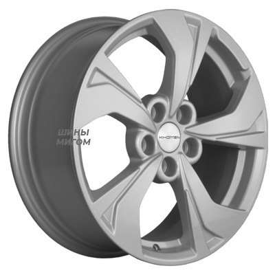 Khomen Wheels 7x17/5x114.3 ET45 D60.1 KHW1724 (Geely Atlas) F-Silver